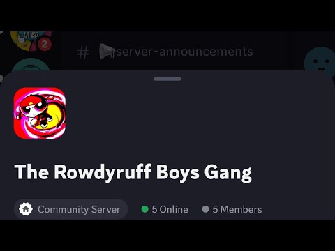 A discord server for rowdyruff boys and Powerpuff girls fans !