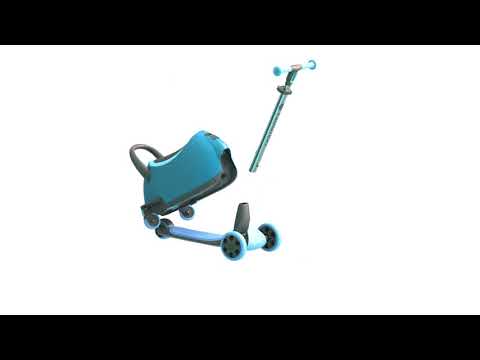Yvolution Y Glider Luna 5-in-1 Ride-on to Scooter