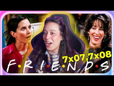 FRIENDS Season 7 Episodes 07 & 08| First time watching