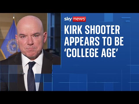 Suspect in Charlie Kirk murder 'of college age'