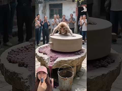 ONYET BIKIN JUS ANGGUR ⁉️WOW PINTAR SEKALI 😱