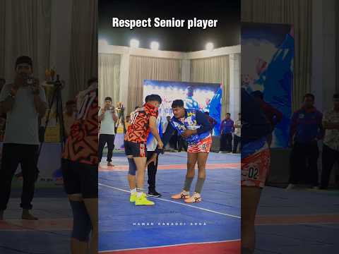 🙏🏻Respect Your Senior player 🔥 #shorts #kabaddi #reels #viral #trainding #new #youtube