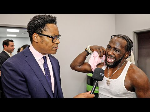 Terrance Crawford after SHAKUR STEVENSON WIN “WHAT Y’ALL GON SAY NOW?!”