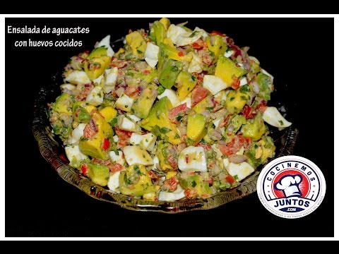 Ensalada de aguacates con huevos cocidos - UCIRNADSE7zTt6_MshDlnZSA