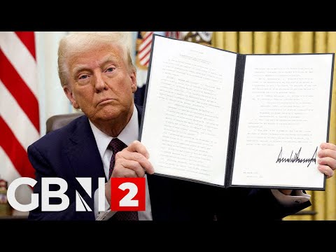 WATCH LIVE: President Donald Trump signs various Executive Orders