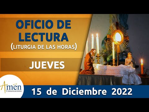 Oficio de Lectura de hoy Jueves 15 Diciembre de 2022 l Padre Carlos Yepes l  Católica l Dios - Salmo da Bíblia