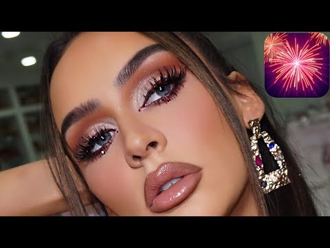 MY NEW YEARS EVE MAKEUP 2020!