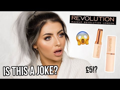 TESTING MAKEUP REVOLUTION FAST BASE FOUNDATION! FIRST IMPRESSIONS + REVIEW - UCeOYFSJpQT27y3V6faZNC2g