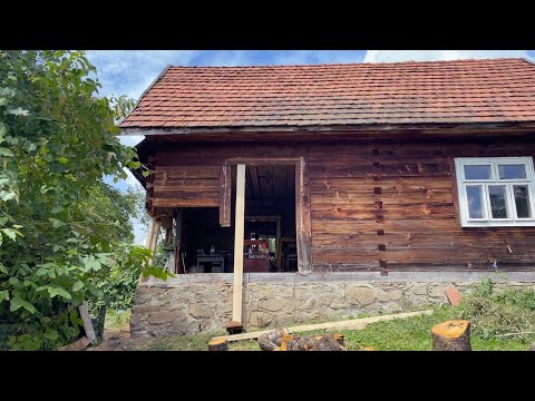 Ремонт старого будинку в горах 🏠 Екстремальна заміна бруса та інші пригоди🫢