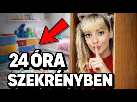 SZEKRÉNYBEN 24ÓRA‼️ (ti kértétek...)😅 #24óra