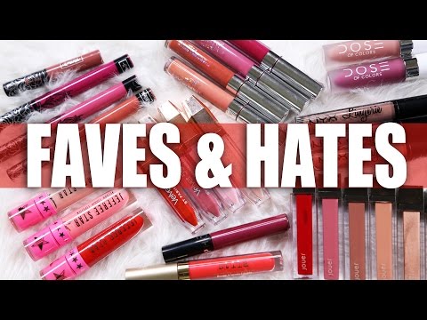 LIQUID LIPSTICKS | Favorites & Hates its - UC4qk9TtGhBKCkoWz5qGJcGg