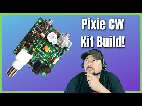 Pixie CW Transceiver Build for Ham Radio