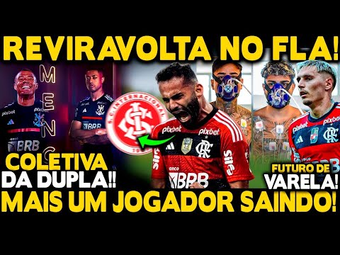 REVIRAVOLTA NO FLA! THIAGO MAIA NO INTERNACIONAL! FUTURO DE VARELA DEFINIDO! EXCELENTE NOTÍCIA!