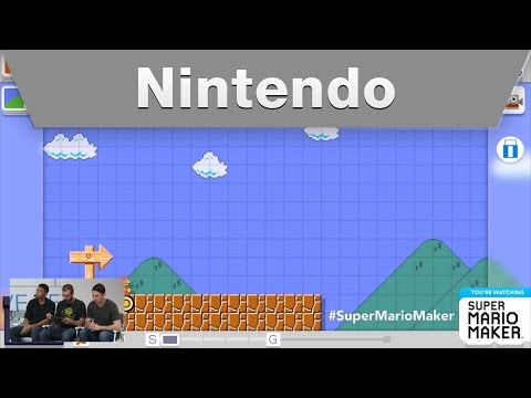 Nintendo Treehouse Live @ E3 2015 Day 2 Super Mario Maker - UCGIY_O-8vW4rfX98KlMkvRg