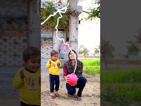 Mama ne ye kese kiya 😱😲 #shorts #balloon #maa #funnyvideo