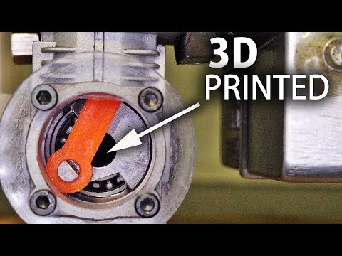3D Printed Nitro Engine Plastic Connecting Rod - UCfCKUsN2HmXfjiOJc7z7xBw