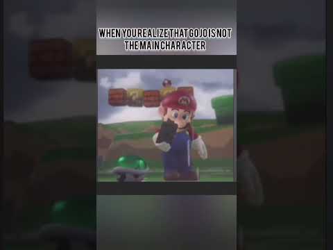 He feels like main character #anime #meme #jjk