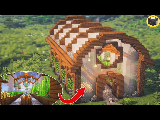 7 Minecraft Greenhouse Designs and Ideas