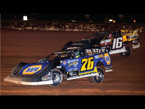 Lucas Oil Late Model Dirt Series | Feature - #SuperBowlOfRacing - Night 1 | Golden Isles Speedway - dirt track racing video image