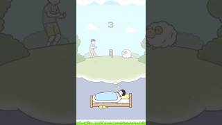 【ドッキリ神回避3】不眠回避🛏️ 羊を数えて寝る[ Prank god avoidance 3 ] #shorts #games #ゲーム実