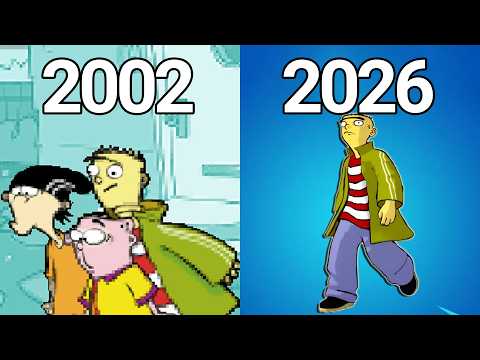 Evolution of Ed, Edd n Eddy Games (2002-2026)
