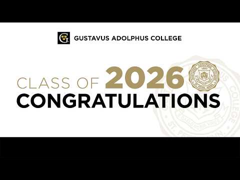 2026 Master's Degree Commencement Ceremony | Gustavus Adolphus College