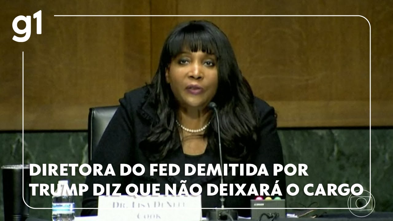 Diretora do Fed demitida por Trump diz que não deixará o cargo