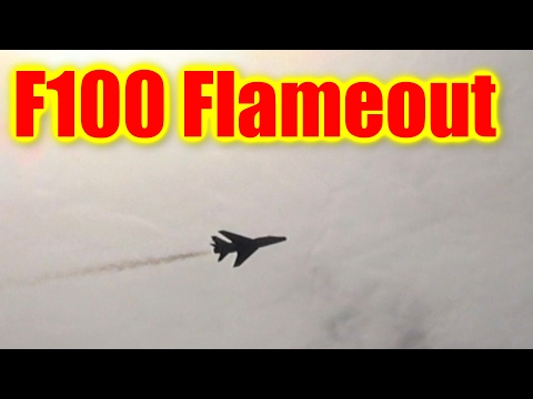 F-100 Super Sabre Emergency (flameout) - UCQ2sg7vS7JkxKwtZuFZzn-g