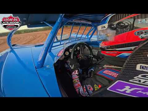 Lucas Oil Late Model Dirt Series | #1 - Josh Richards - Qualifying | Lernerville Speedway - dirt track racing video image