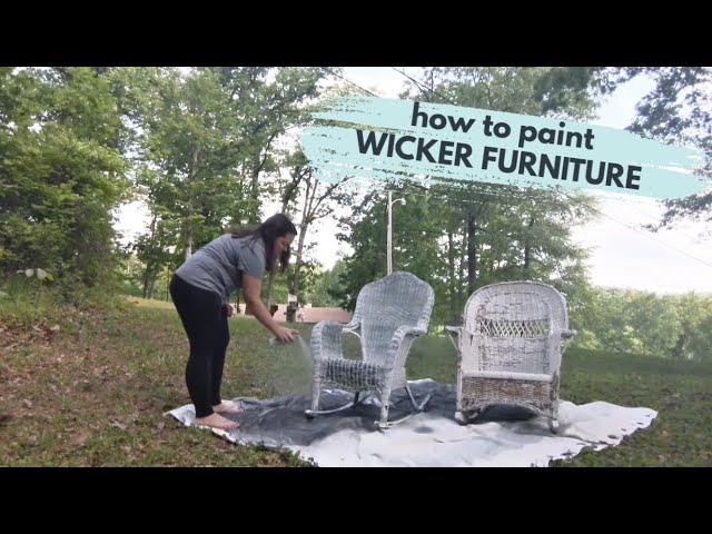 Can You Paint Wicker Furniture?