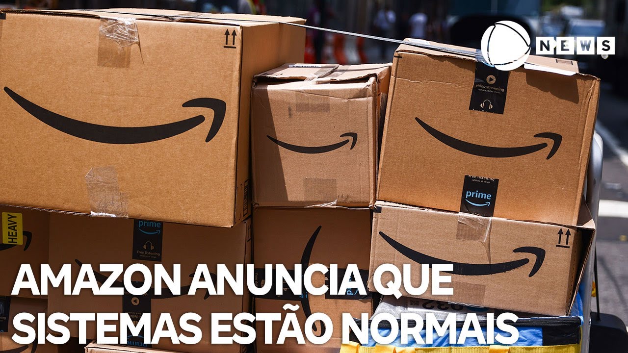 Após apagão Amazon anuncia que sistemas foram normalizados