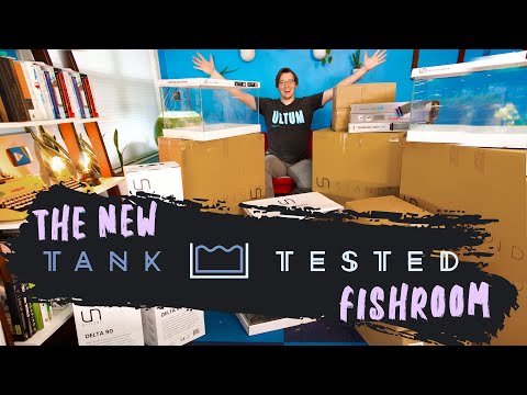 Unboxing My NEW Fishroom!! I have a new fishroom, filled with incredible new Ultum Nature Systems gear! Get ready for Tank Test