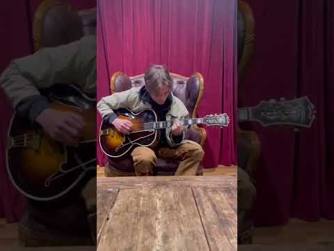 Like fine wine as they say. Corey Harper on an 80 year old John D'Angelico original.