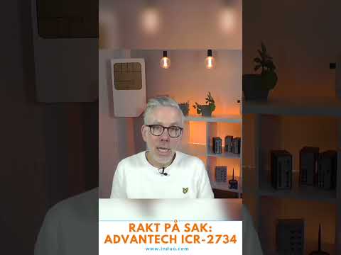 Advantech ICR-2734 – industriell 4G-router i kompakt format