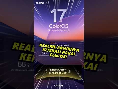realme Akhirnya Kembali Pakai ColorOS!