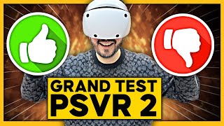 Vidéo-Test : PSVR 2 GRAND TEST ? Qualités ET Défauts du PlayStation VR 2 sur PS5 (Graphismes, immersion, jeux...)