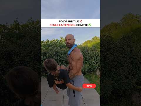 Ton muscle se fiche du poids : la VRAIE clé pour prendre du muscle