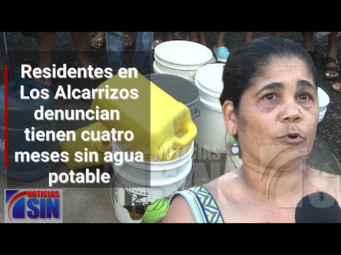 Los Alcarrizos: 4 meses sin agua potable