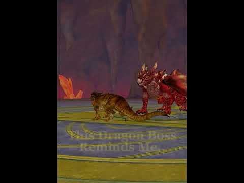 This Dragon Boss Reminds Me.. #wildcraft #edit #dragonsim