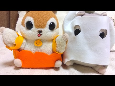 トリックアートリート!お菓子くれなきゃイタズラするぞ!#ハロウィン仮装 #モモンガ#かぼちゃ かぼちゃ