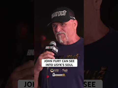 John fury reveals fear in usyk’s eyes 👀#furyusyk