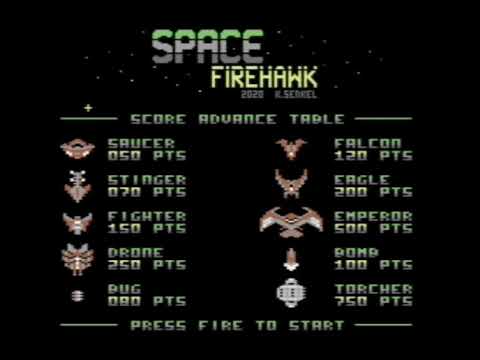 Space Firehawk (c) 2021 Karsten Senkel - Commodore 64 - Review por RETROJuegos