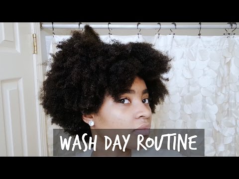 Wash Day Routine for 4b/4c Hair| Natural Hair