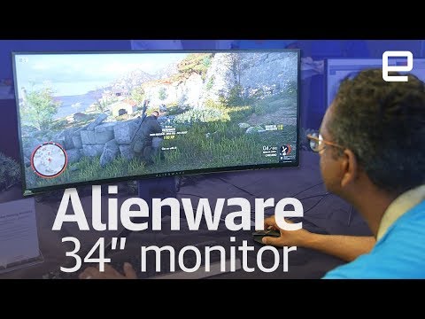 New Alienware curved 34 inch monitor at IFA 2017 - UC-6OW5aJYBFM33zXQlBKPNA