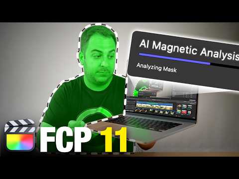 Final Cut Pro 11 Is Here! | New AI Magnetic Mask, Captions, & More