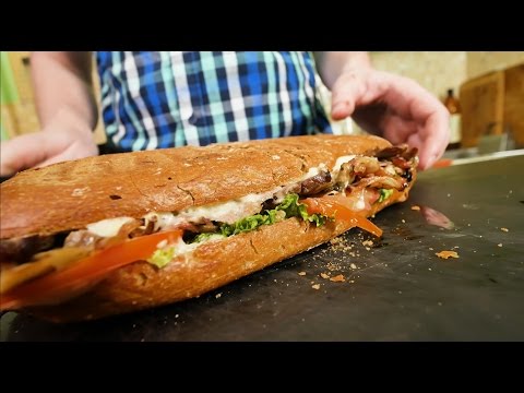 Стейк-сендвич в чиабатте на гриле (разорвишка) - UC5hcH25pD-rgIlQvzErgE7A