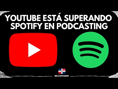 YouTube está superando a Spotify en el consumo de podcasts