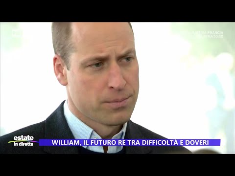 William, il futuro re tra difficoltà e doveri - Estate in diretta 17/06/2024