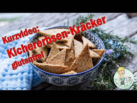 Kichererbsen-Kräcker mit dem Thermomix