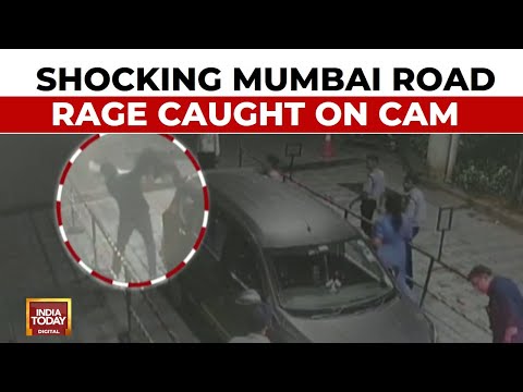 Audi Owner Slams Ola Cab Driver To Ground For Bumping Into His Audi In Mumbai | India Today News